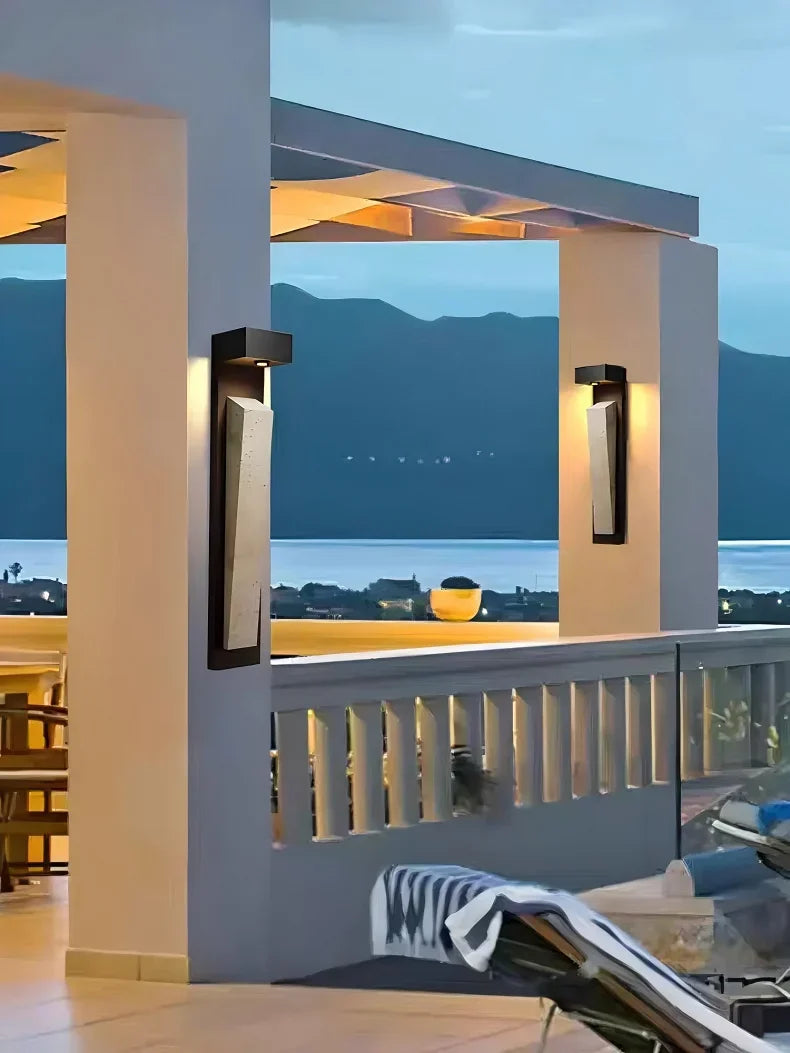 High Class  Long Strip Outdoor and Indoor Wall Lamp Villa Courtyard Garden Wall Doorway Terrace Sunroom Waterproof Wall Light