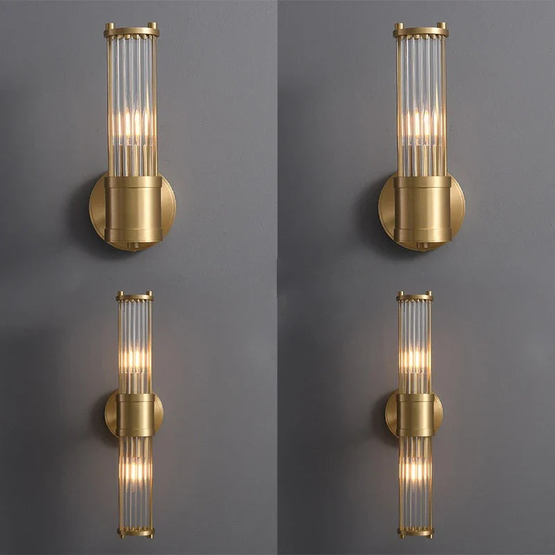 Modern Crystal LED Wall Lights Luxury Art Living Room Bedroom Bedside Corridor Dining Room Lighting Decoration Indoor Wall Lamps