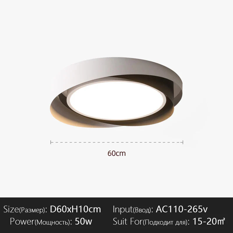 Modern Ceiling Lights LED Round Design | Flush Mount