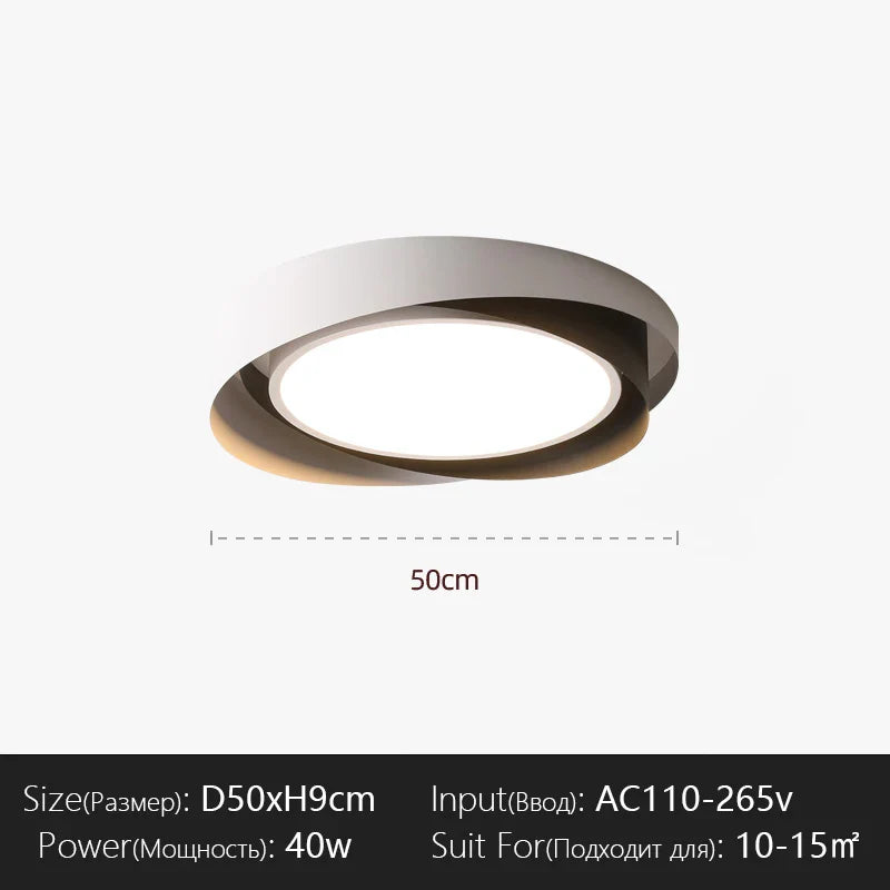 Modern Ceiling Lights LED Round Design | Flush Mount