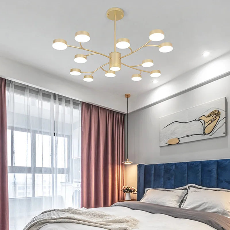 Modern Tree Branch LED Chandelier – Contemporary Ceiling Light Fixture