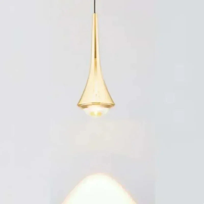 Nordic Luxury Cone Pendant Light – Modern Dimmable Kitchen & Dining Lamp