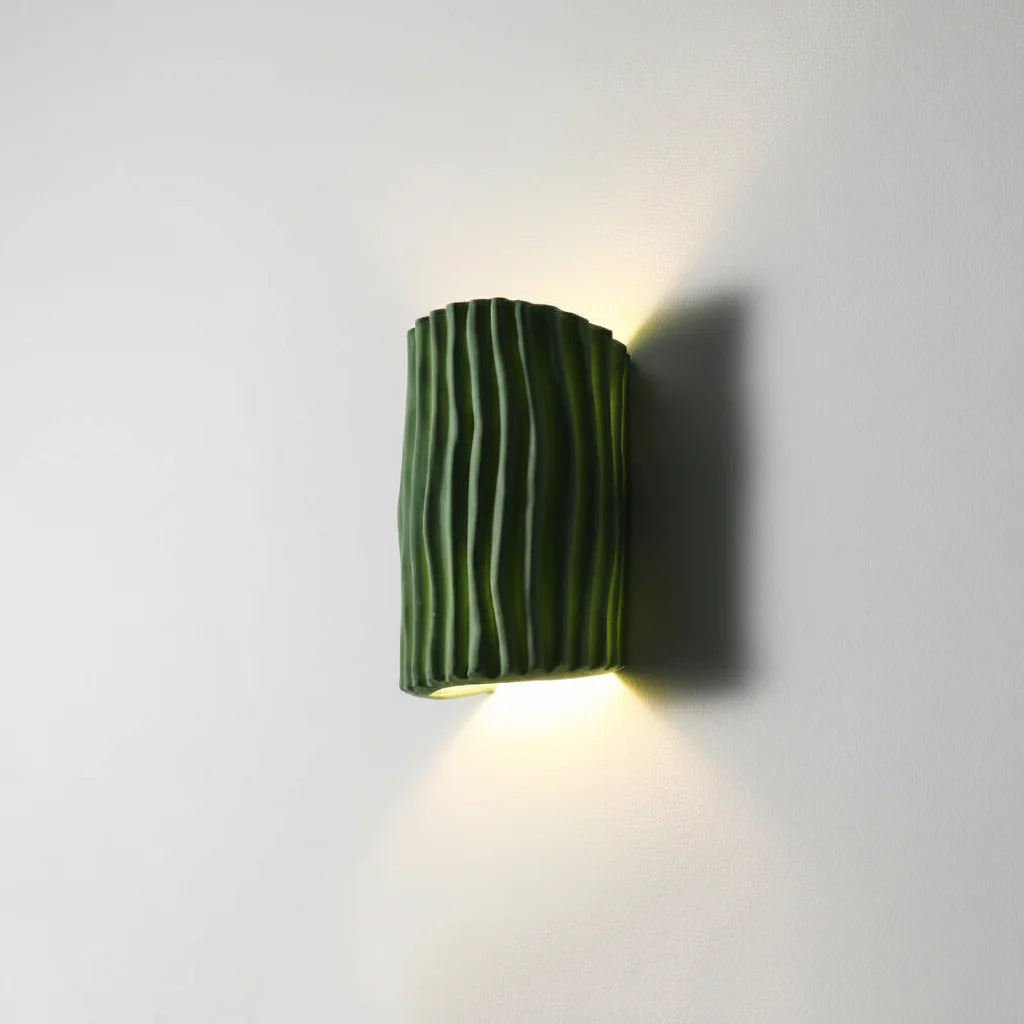 Modern Textured Wall Light – Up & Down LED Ambient Wall Lamp
