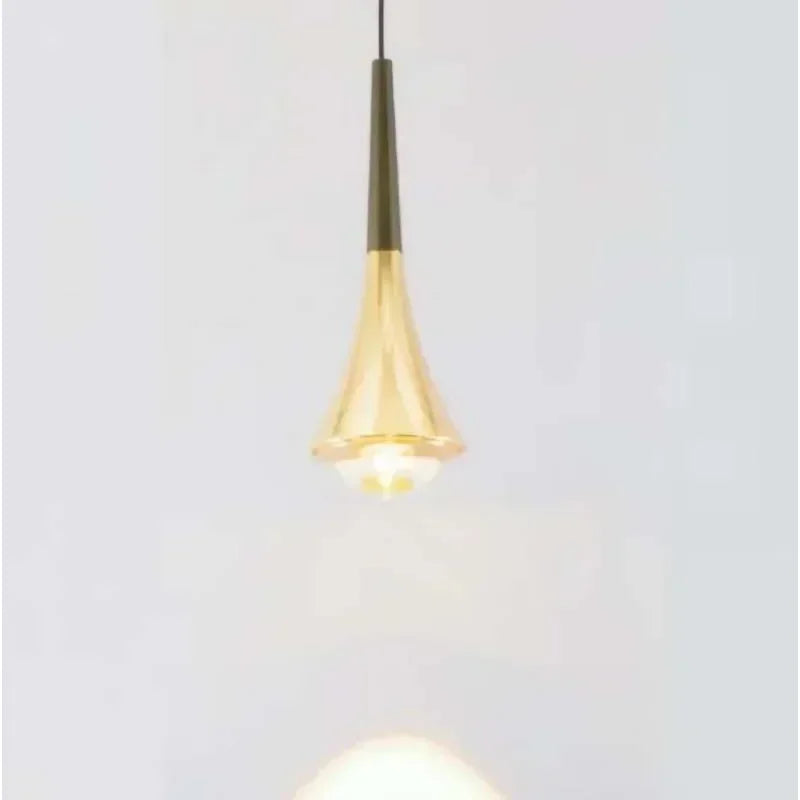 Nordic Luxury Cone Pendant Light – Modern Dimmable Kitchen & Dining Lamp