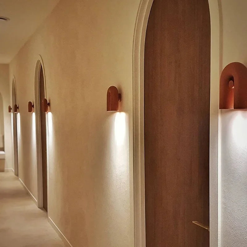 Modern U-Shaped LED Wall Lamp – Minimalist Italian Wall Sconce