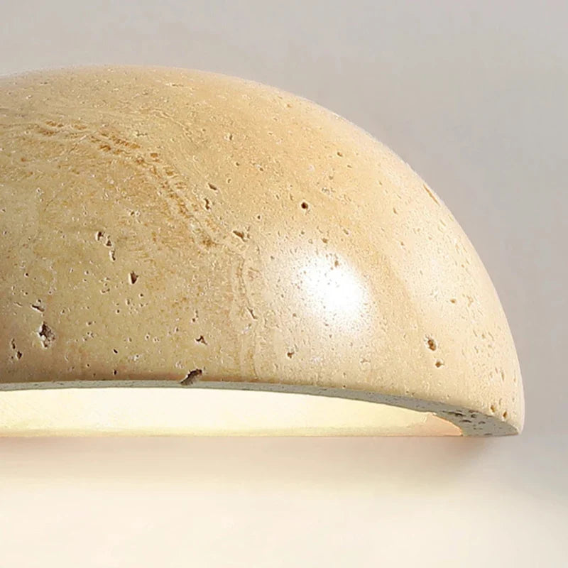Modern Mini LED Wall Light Natural Stone Sconce  Bedroom Stairs Aisle Atmosphere Wall Lamp Good Packaging