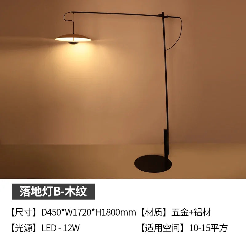 Modern Spanish Designer MG Floor Lamp for Bedroom Living Room LED Eye Protection Study Table Corner Standing Lighting Decor