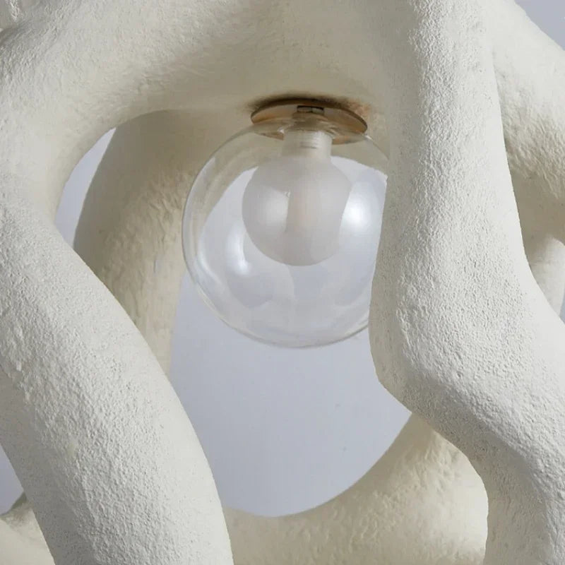 Modern Wabi Sabi Pendant Light – Handmade Nordic Loft Hanging Lamp