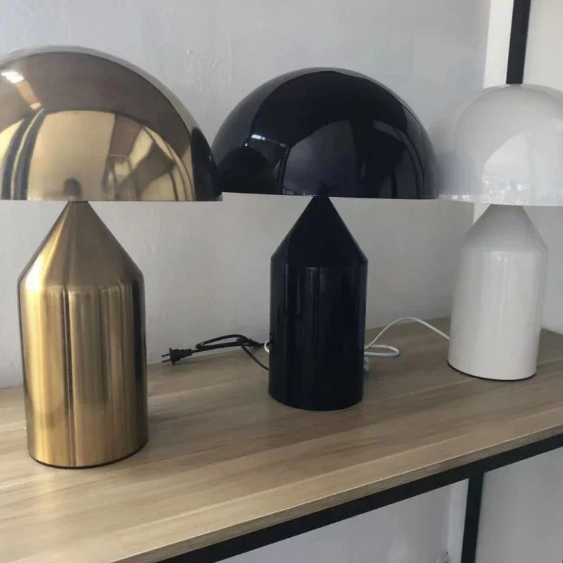 Nordic Creative Mushroom LED Desk Lamp Eye Protection Living Room Study Hotel Bedroom Bedlight Art Light Interior Decor Lighting