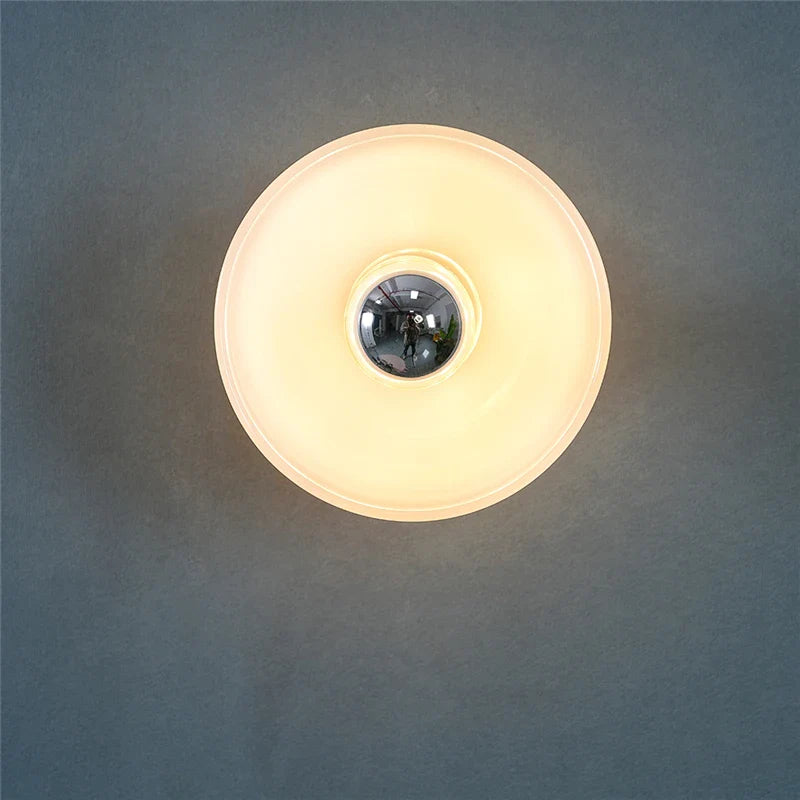 Nordic Rotundity Wall Lamps Retro Jade Bowl Decorative Wall Lights Modern Corridor Creative Kitchen Home Decor Lighting Fixtures