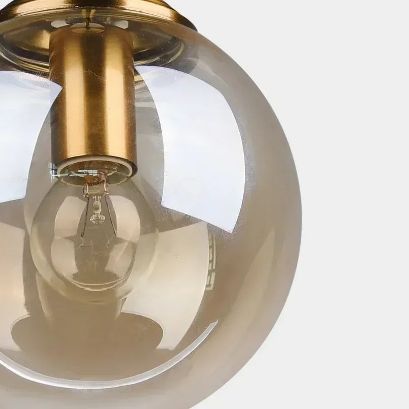 Modern 3-Light Glass Pendant Lamp – Adjustable Kitchen Island Hanging Light (E27)