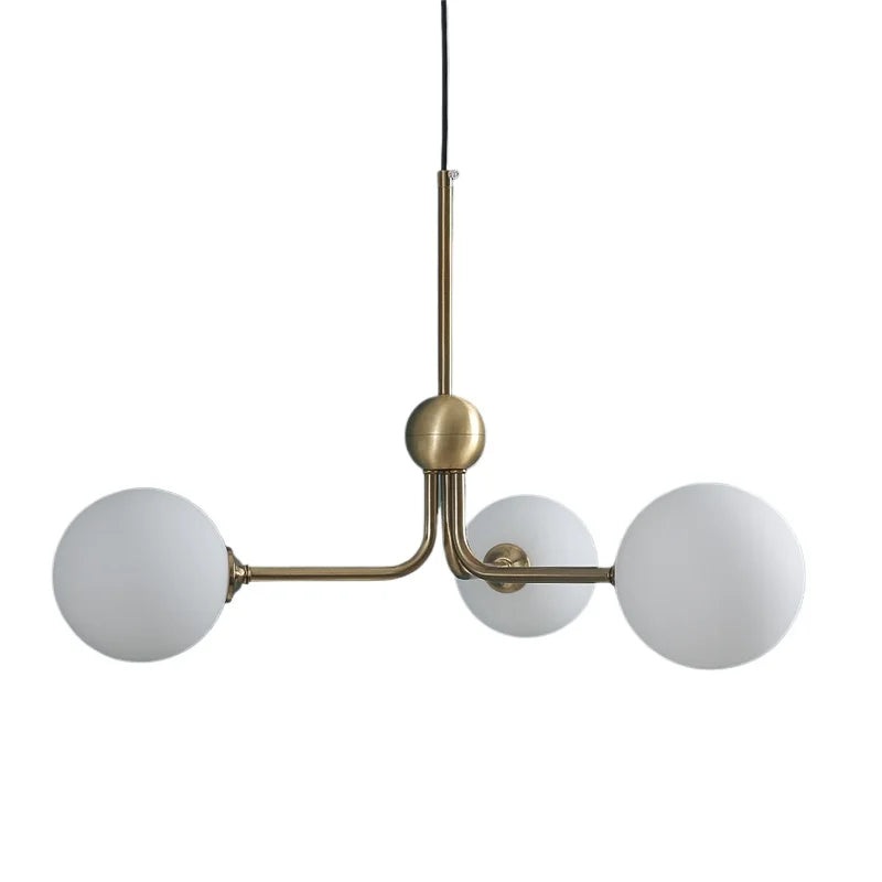Modern Lustre Ceiling Chandeliers Living Room Bedroom Adjustable Ball Glass Hanging Lamp Nordic LED Home Decor Lighting Fixtures