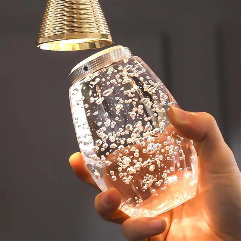 Nordic Modern Luxury Crystal Wall Lamps Living Room Wall Decor Jellyfish Wall Lights Corridor Aisles Wall Sconce Light Fixtures