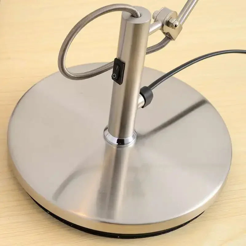 Nordic Simple Metal Folding Long Arm Desk Lamp Living Room Bedroom Bedside Study Luxury Intelligent Eye Protection Reading Light