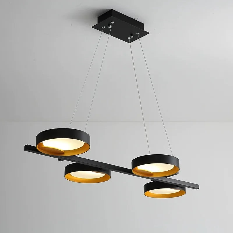 Modern Metal Acrylic Lustre Led Chandelier for dining table Living Room Decor Wall Lamp House Appliance Lighting lustre