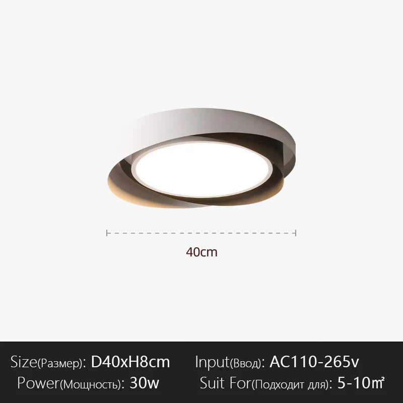 Modern Ceiling Lights LED Round Design | Flush Mount