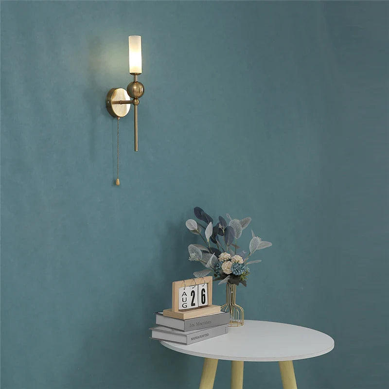 Minimalist Iron Art Wall Lamp Modern LED Living Room Wall Lights Nordic Dining Hallway Bedroom Foyer Home Decoration Wall Lamps