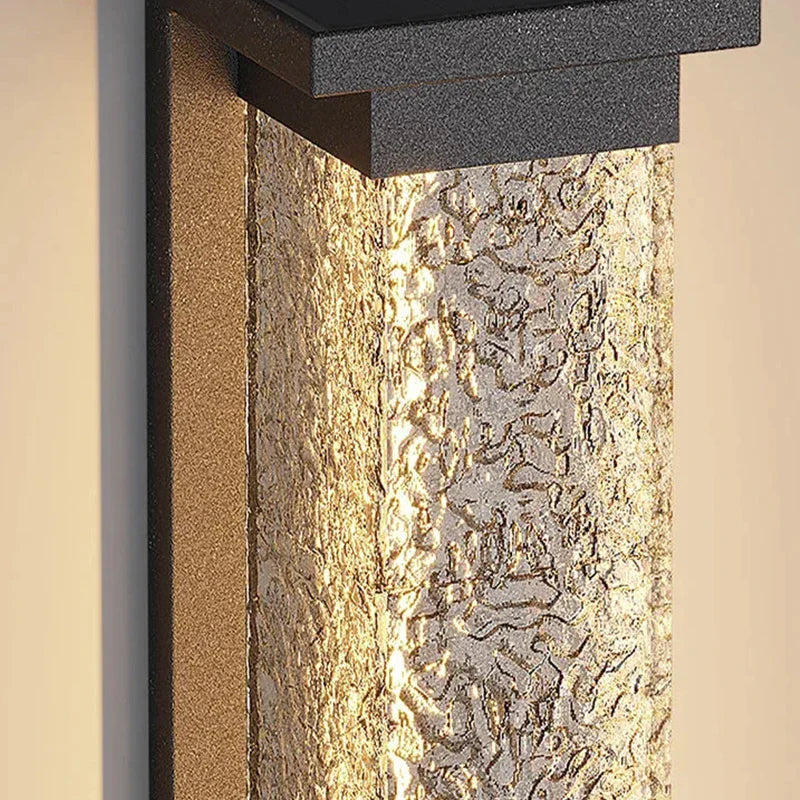 Modern Outdoor LED Wall Light – IP65 Waterproof Stainless Steel Porch Lamp
