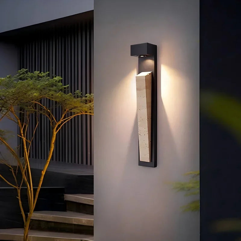 High Class  Long Strip Outdoor and Indoor Wall Lamp Villa Courtyard Garden Wall Doorway Terrace Sunroom Waterproof Wall Light