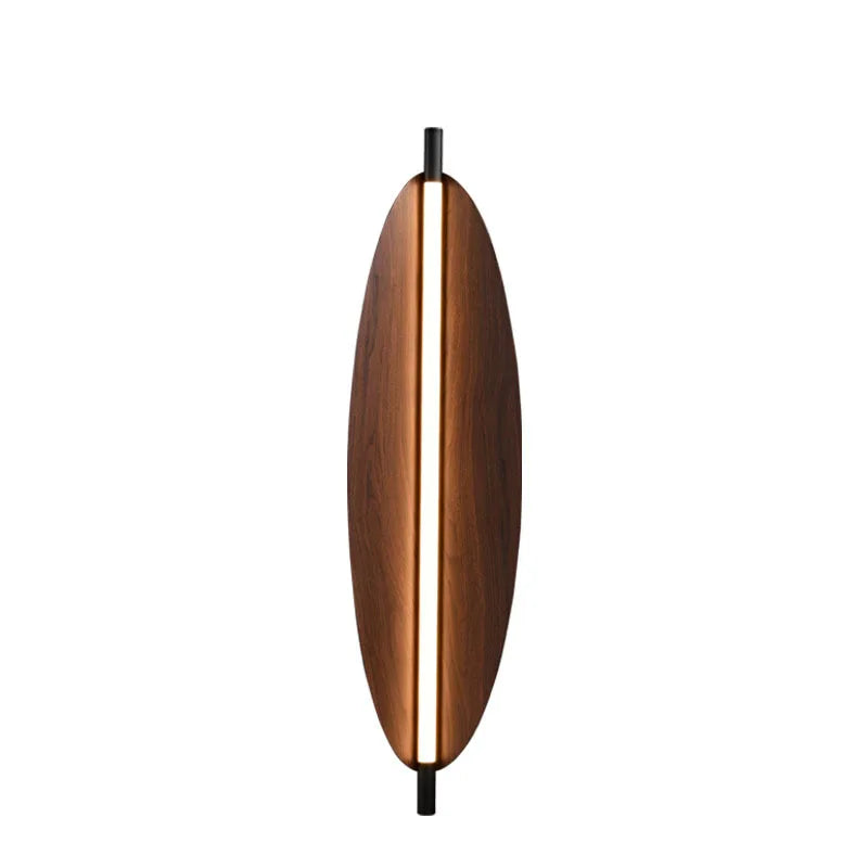 Modern Oval LED Wall Light – Sculptural Ambient Sconce