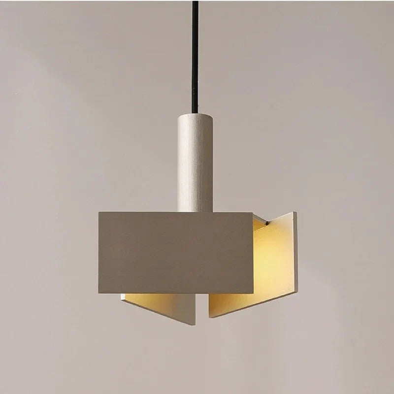 Minimalist Designer Industrial Style Pendant Light Bauhaus Niche Model Room Foyer Hallway Bedroom Bedside Lamp