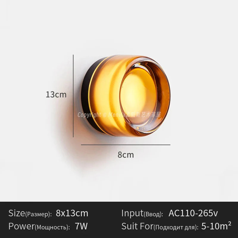 wall lamp B-Amber